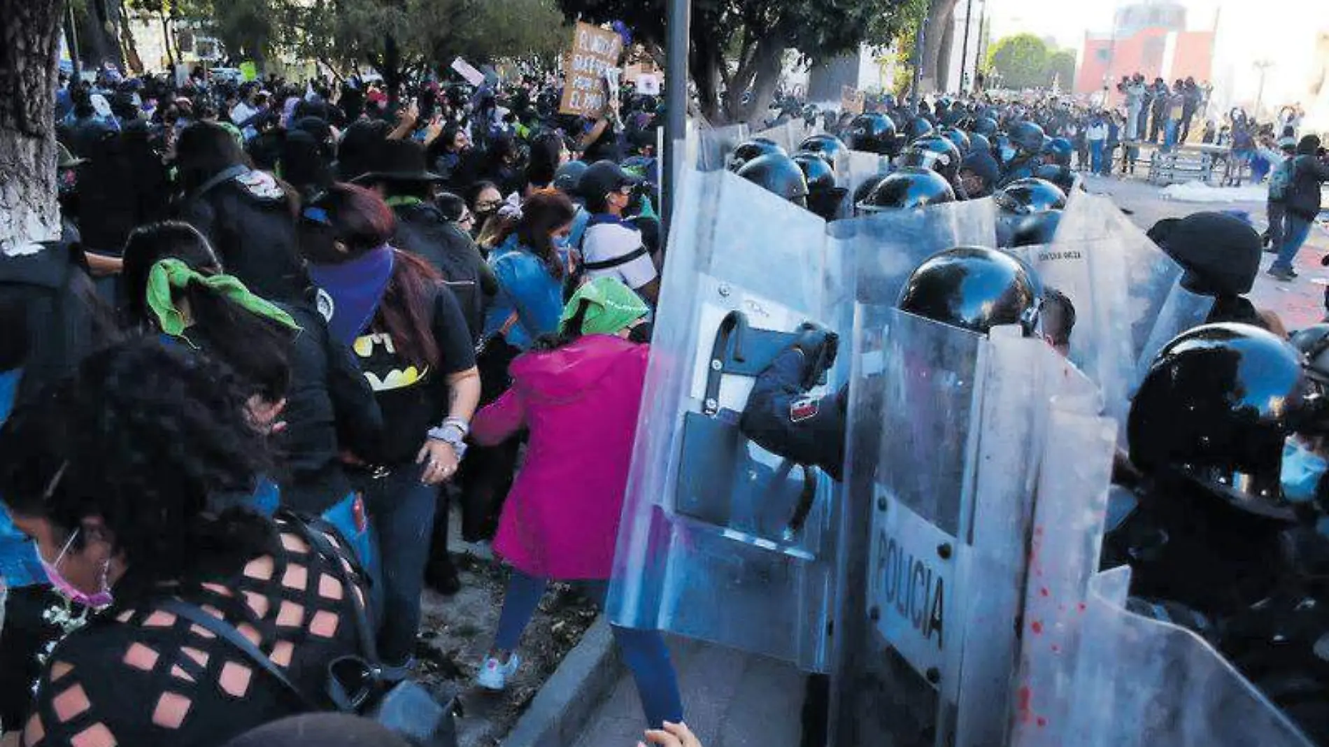 Recomendación CEDH marcha feminista